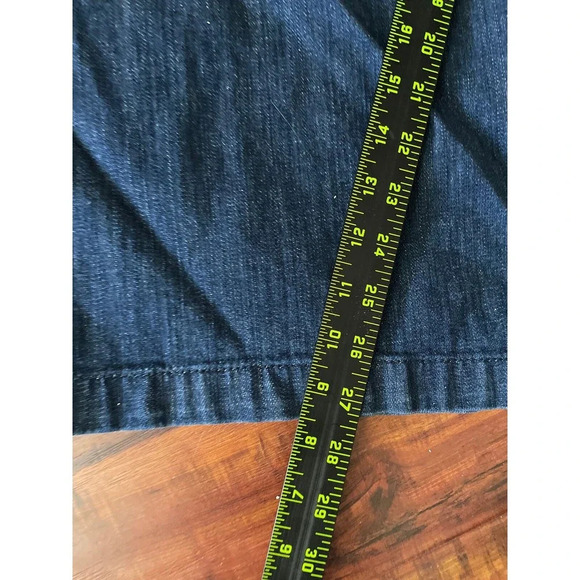 Liz & Me Womens Jeans Plus Sz 9 Average Pockets Straight Blue High Rise Casual - Picture 9 of 9